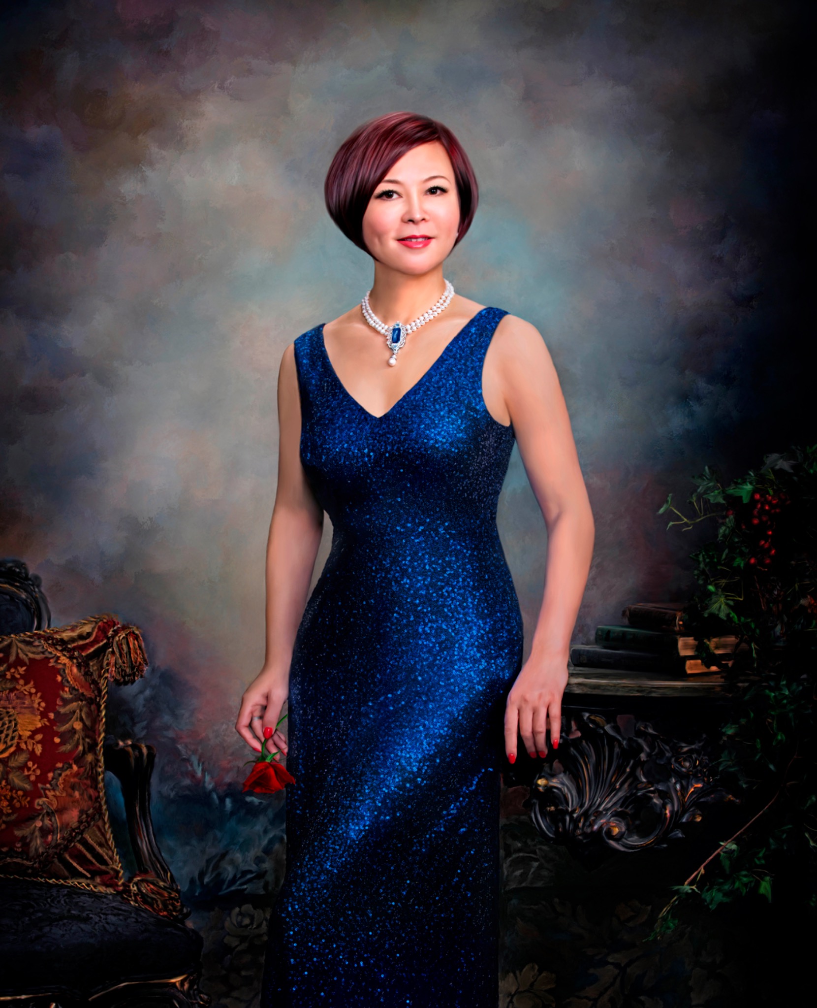 新古典肖像艺术家 Maggie Li